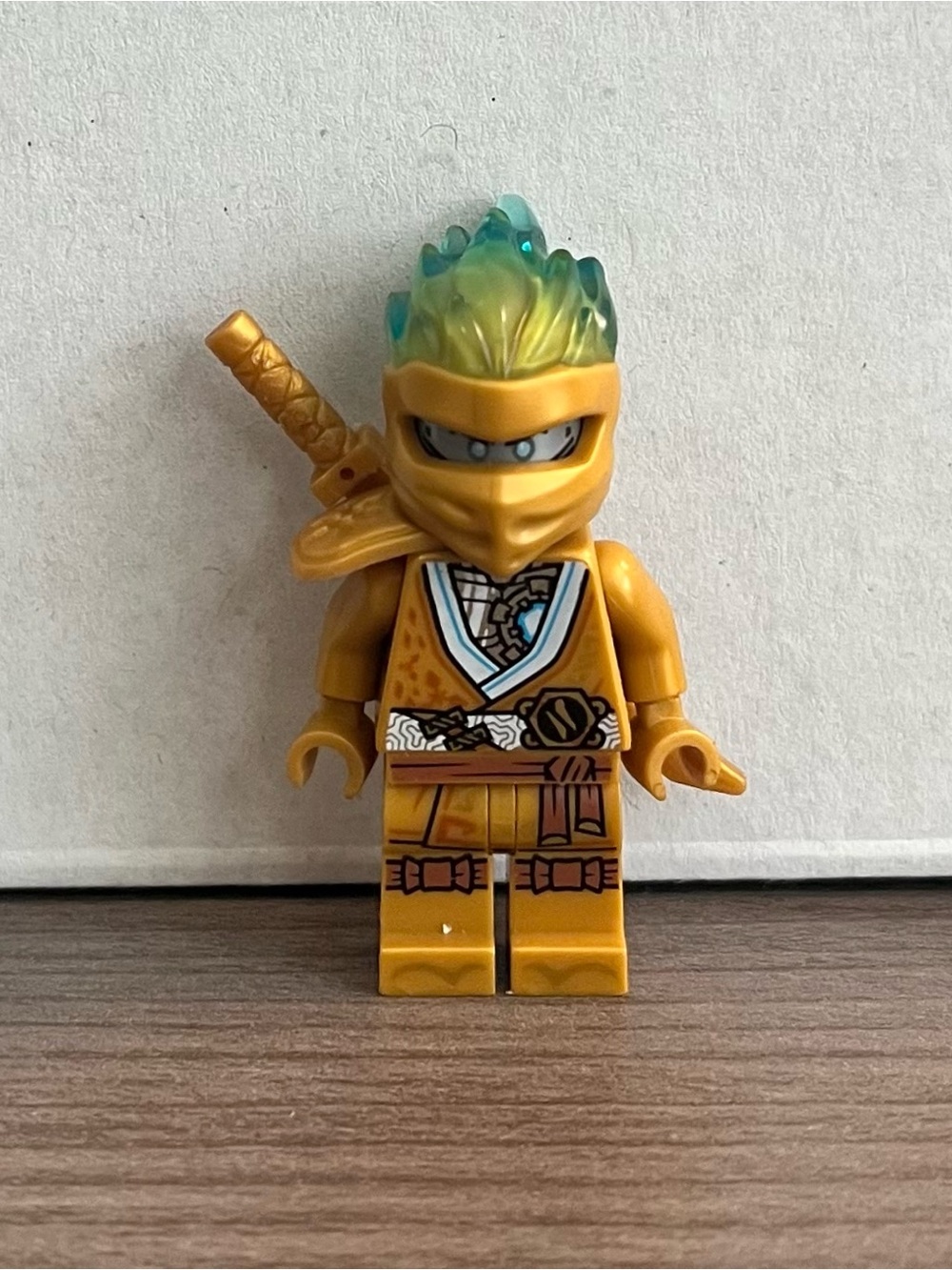 Lego original ninjago zane golden minifig